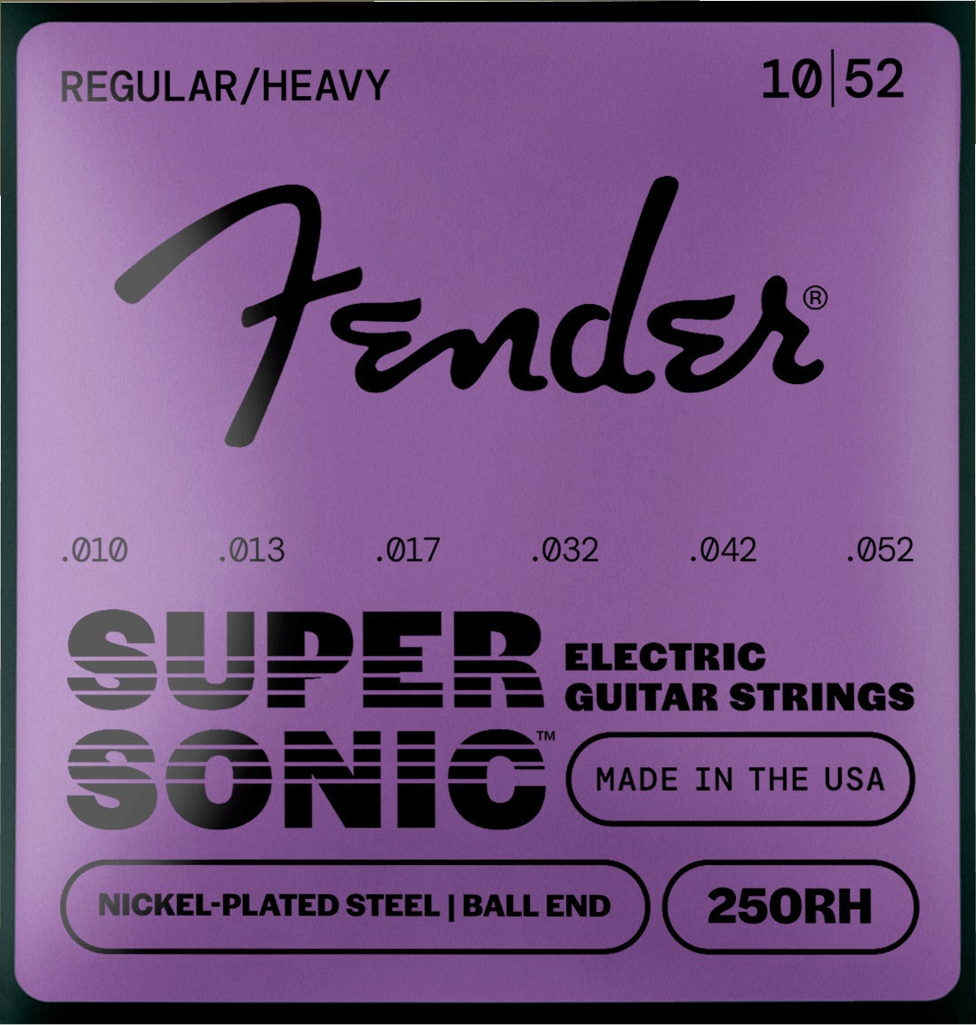 SuperSonicTM 250 Nickel-Plated Steel Guitar Strings