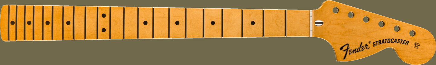 Vintera® II 70’s Stratocaster® Neck, 21 Vintage Tall Frets, Maple, U Shape