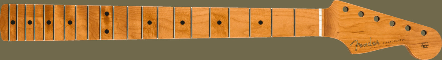 Roasted Maple Vintera® Mod '60's Stratocaster® Neck, 21 Medium Jumbo Frets, 9.5", "C" Shape