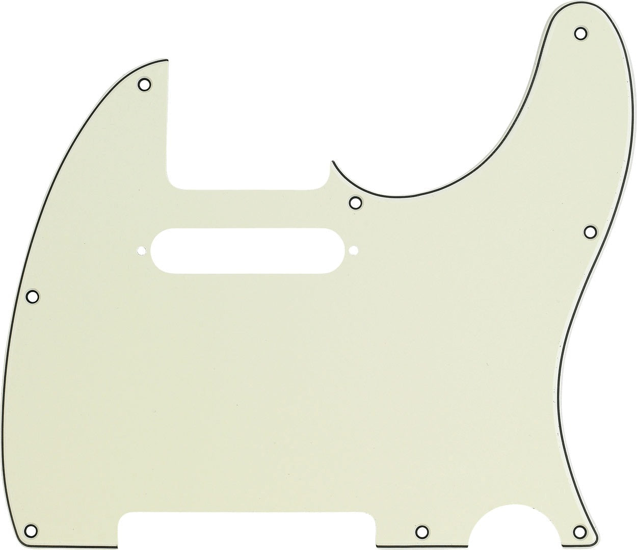 8-Hole Mount Multi-Ply Telecaster Pickguards