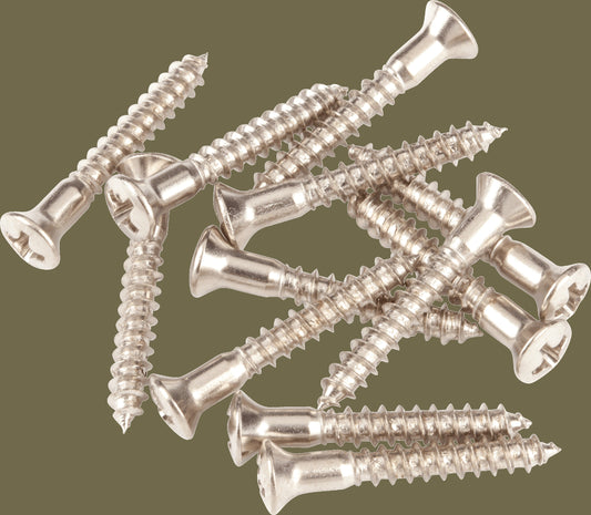 Pure Vintage Strap Button Mounting Screws