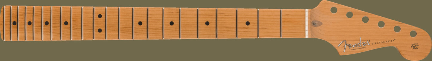 American Pro II Strat Neck, 22 Narrow Tall Frets, 9.5", Roasted Maple