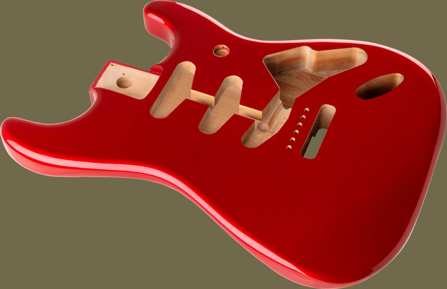 Classic Series 60's Stratocaster® SSS Alder Body Vintage Bridge Mount - Candy Apple Red