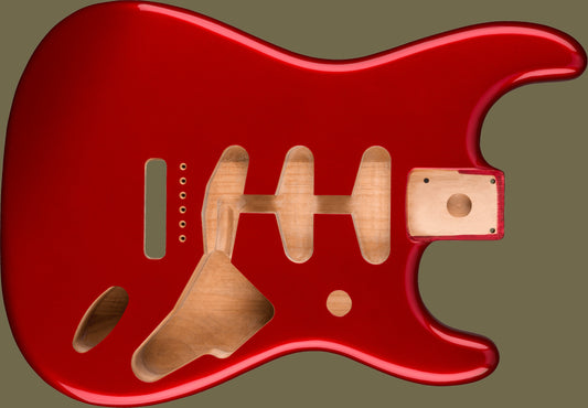 Classic Series 60's Stratocaster® SSS Alder Body Vintage Bridge Mount - Candy Apple Red