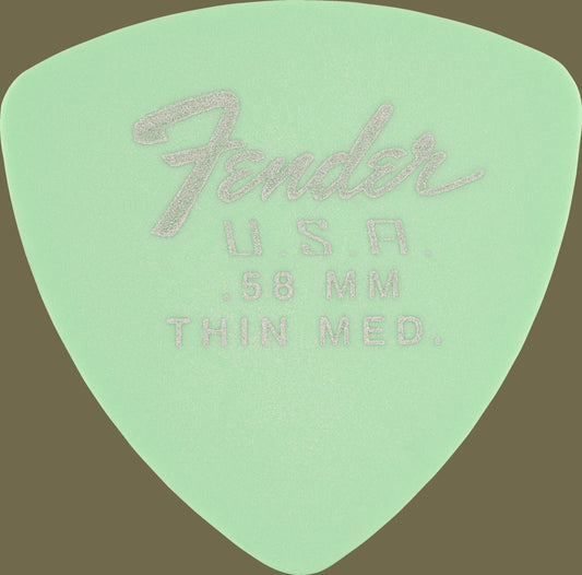 Dura-Tone® Delrin Picks, 346 Shape - 12 Pack