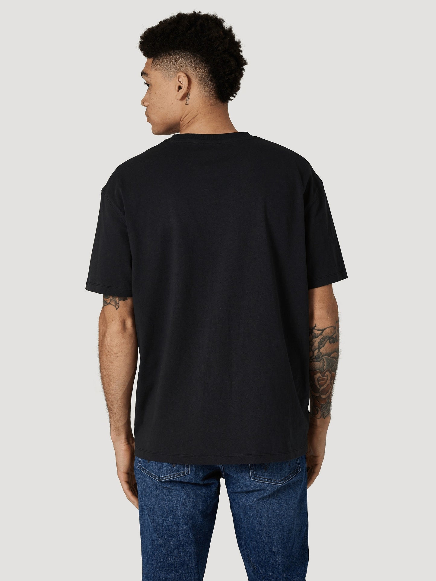 Fender® x Wrangler® Men's Fender Archive Vintage T-Shirt, Faded Black