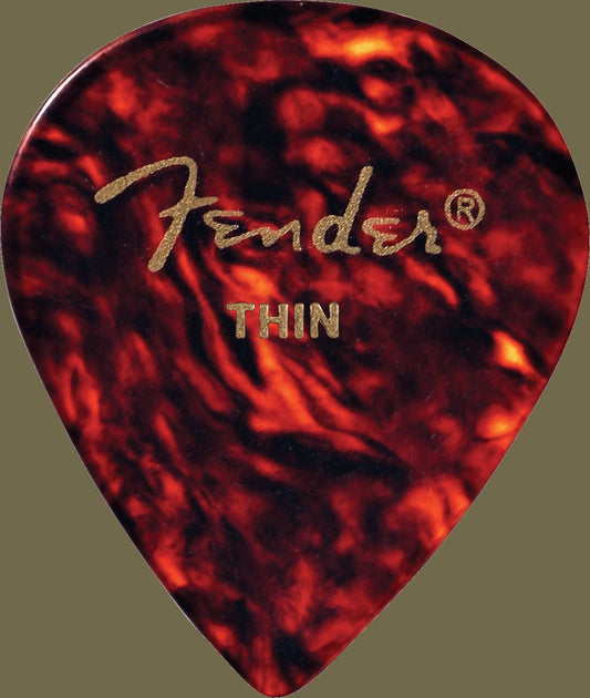 Classic Celluloid Picks, 551 Shape - 12 Pack