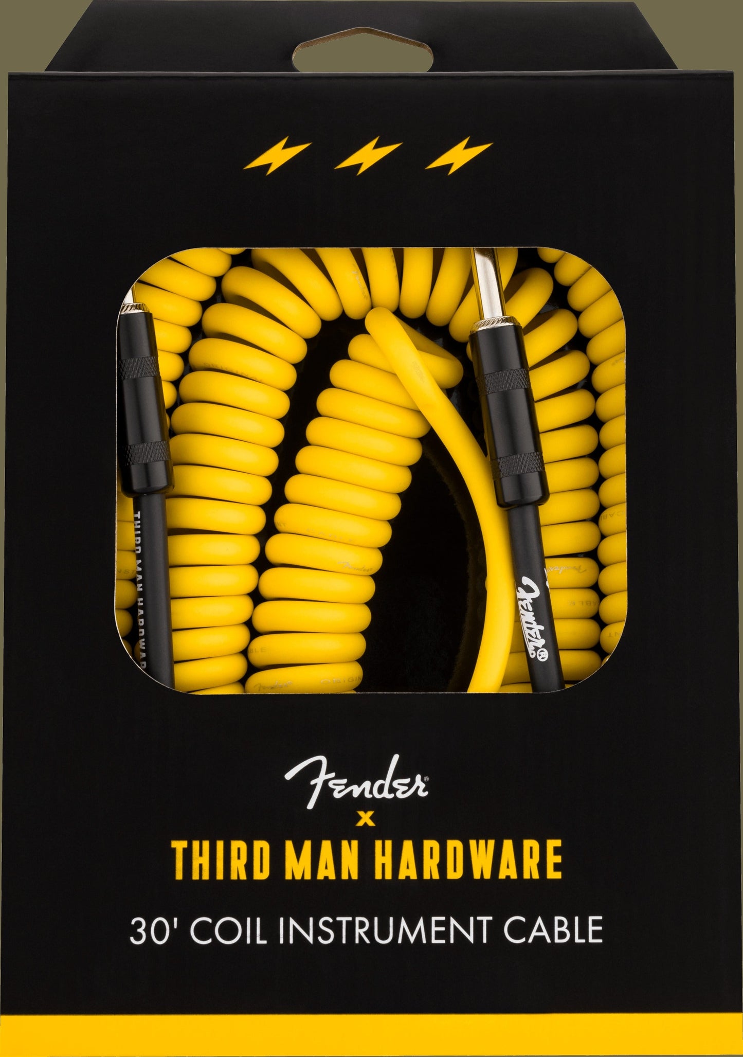 Fender® x Third Man HardwareTM 30' Coil Cable
