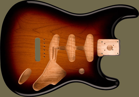 Classic Series 60's Stratocaster® SSS Alder Body Vintage Bridge Mount - 3-Color Sunburst
