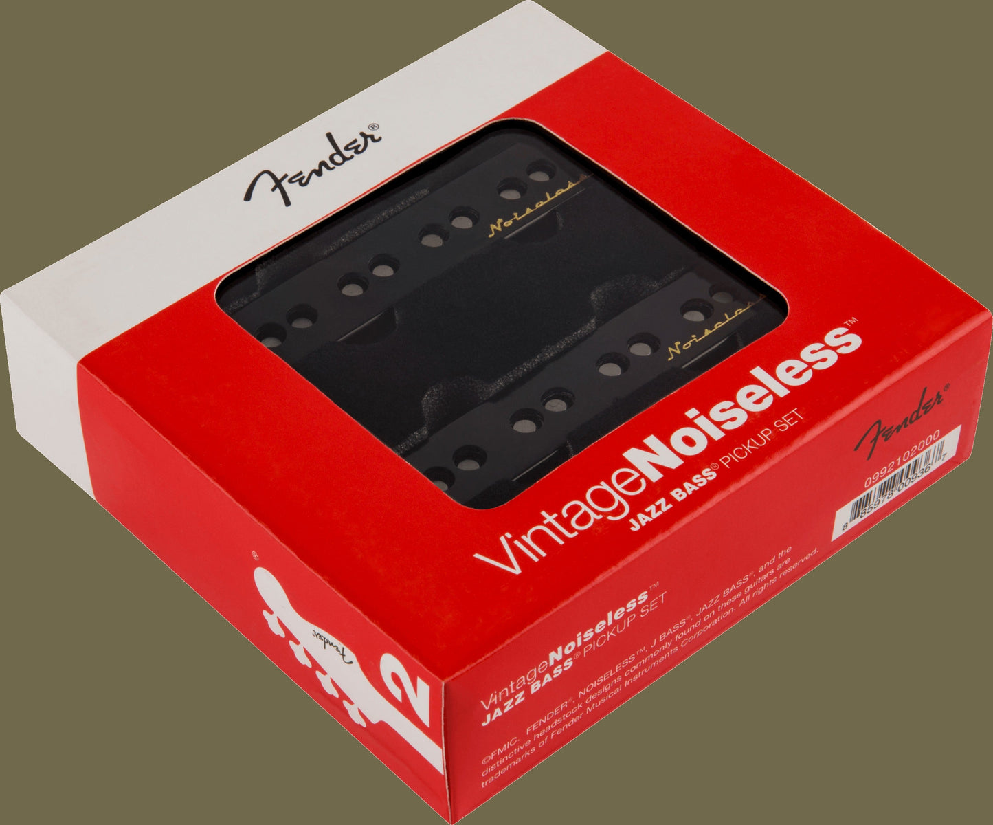 Vintage NoiselessTM Jazz Bass Pickup Set