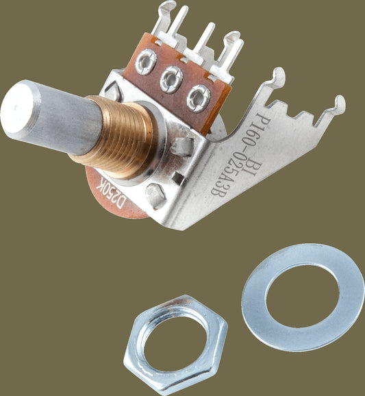 250K Audio Taper Snap-In Potentiometer