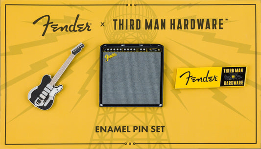Fender® x Third Man HardwareTM Lapel Pin Set