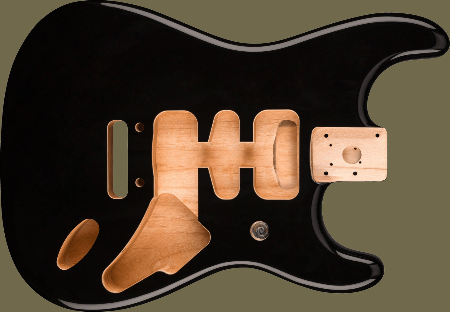 Deluxe Series Stratocaster® Alder Body, Black