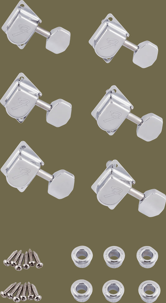 70s F Style Stratocaster®-Telecaster® Tuning Machine Set