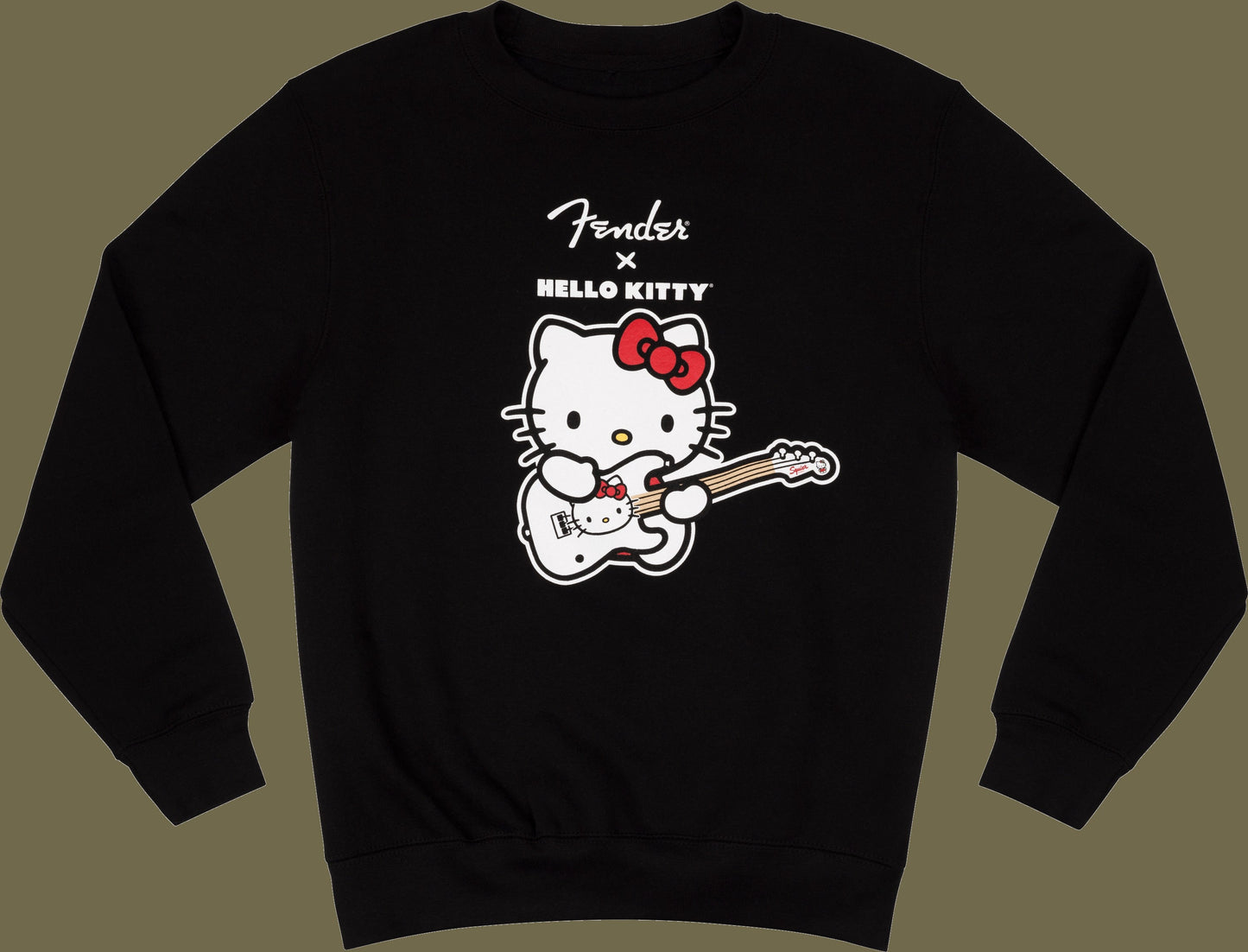 Fender® x Hello Kitty® Crewneck Logo Sweatshirt
