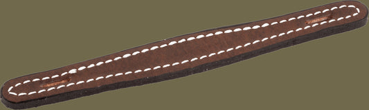 Pure Vintage 9" Brown Leather Amplifier Handle