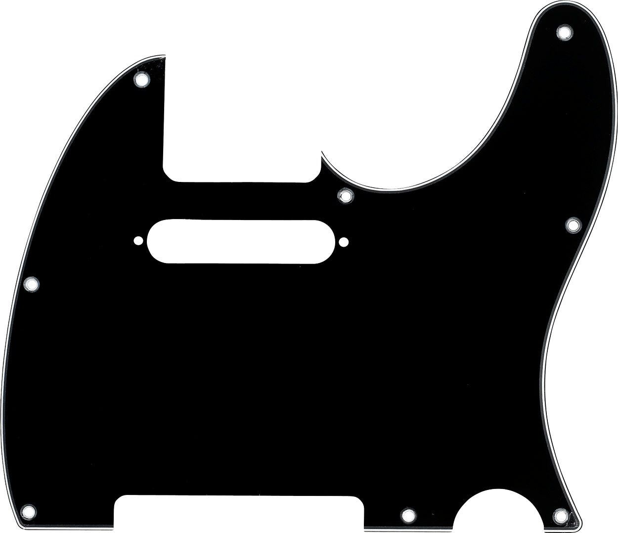 8-Hole Mount Multi-Ply Telecaster Pickguards