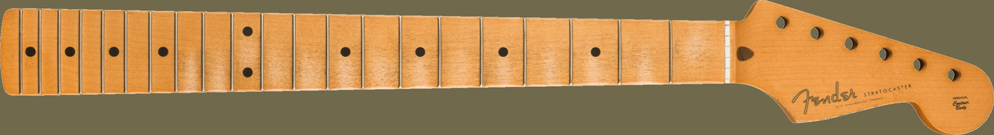 Road Worn® 50's Stratocaster® Neck, 21 Vintage Tall Frets, Maple, Soft V