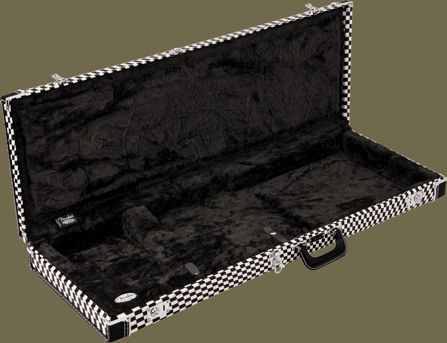 Classic Series Strat/Tele Case, Wavy Checkerboard