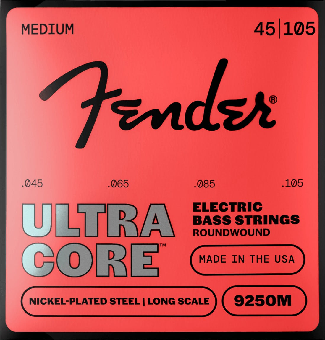 UltraCoreTM 9250 Nickel-Plated Steel Bass Strings