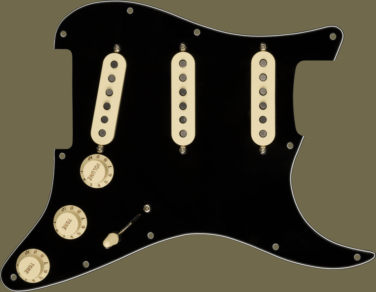 Pre-Wired Strat® Pickguard, Custom '69 SSS