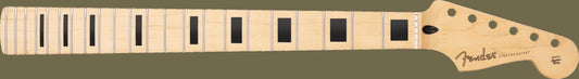 Player Series Stratocaster® Neck w/Block Inlays, 22 Medium Jumbo Frets, Maple