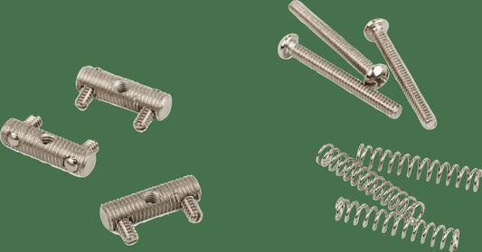 Pure Vintage '64 Telecaster® Threaded Bridge Saddle Kit