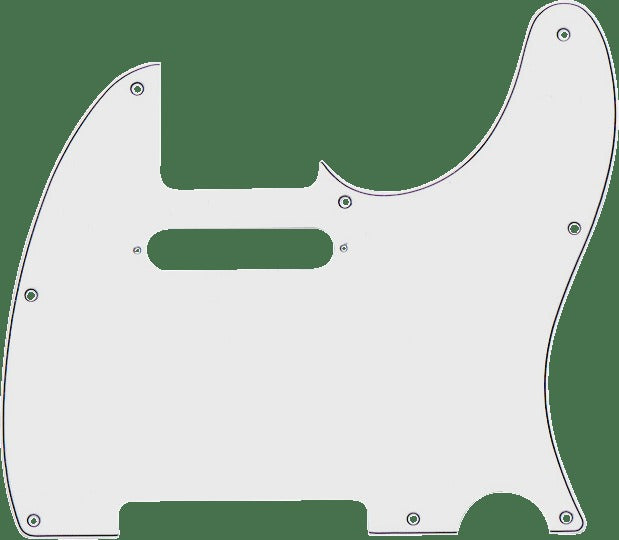 8-Hole Mount Multi-Ply Telecaster Pickguards