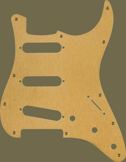 11-Hole Modern 1-Ply Anodized Stratocaster S/S/S Pickguard
