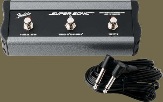 3-Button Footswitch: Vintage and Burn-Vibrolux® and Bassman®-Effects
