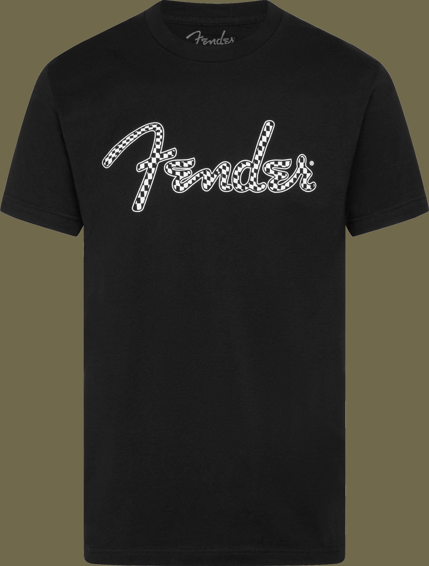 Fender® Spaghetti Logo Wavy Checker Tee