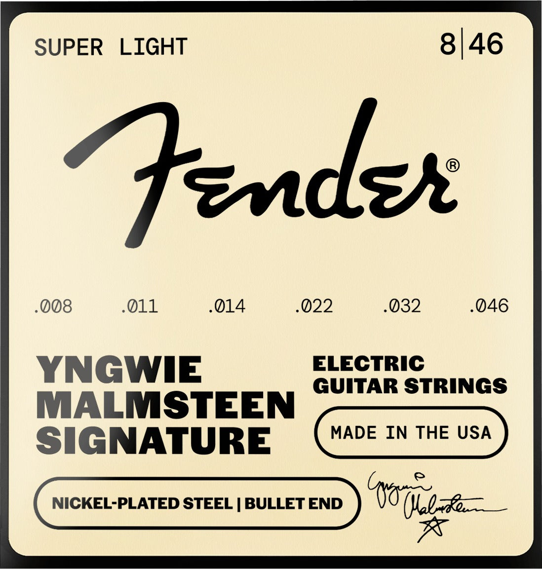 Yngwie Malmsteen Signature Electric Guitar Strings