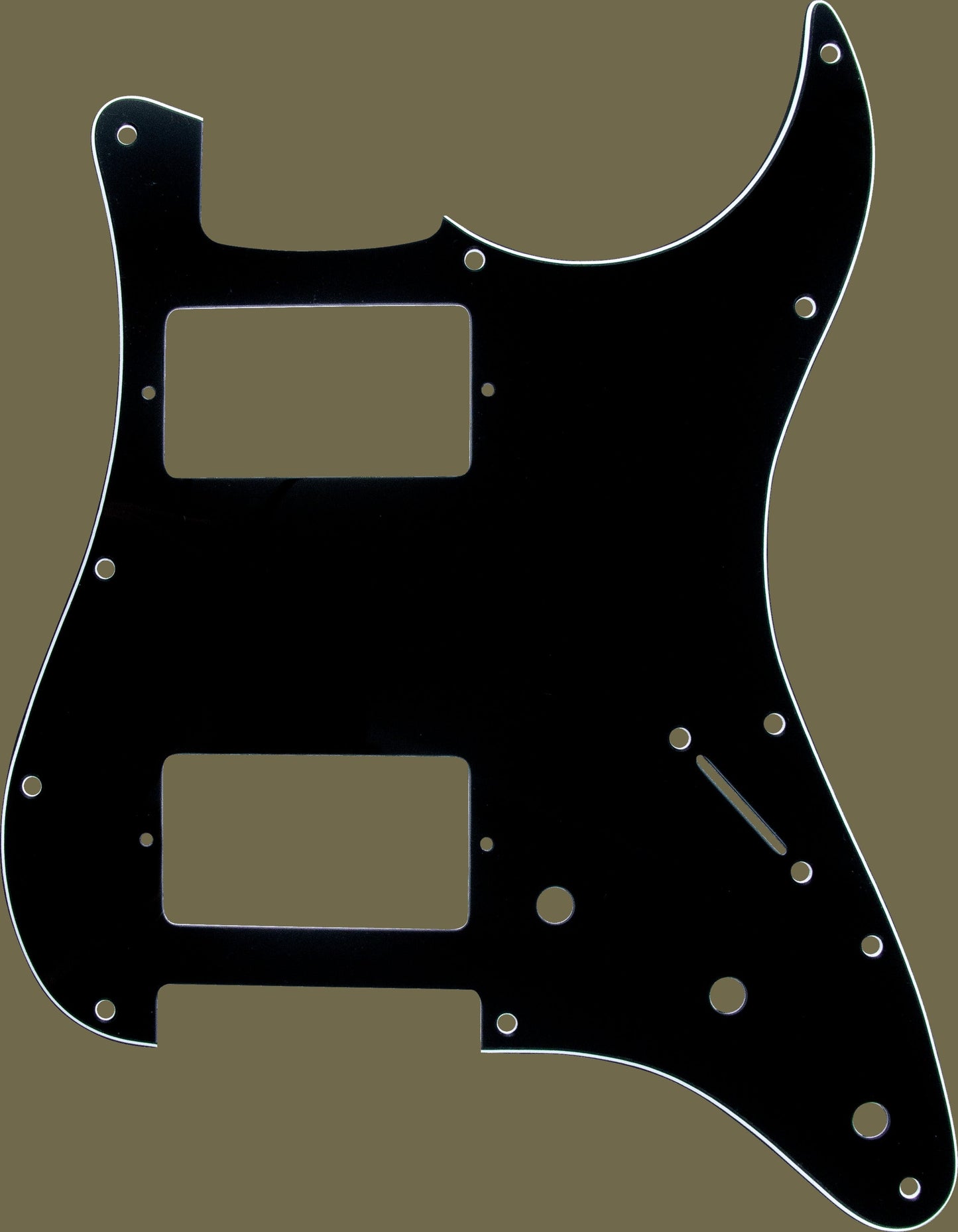 11-Hole Modern-Style Stratocaster H/H Pickguards