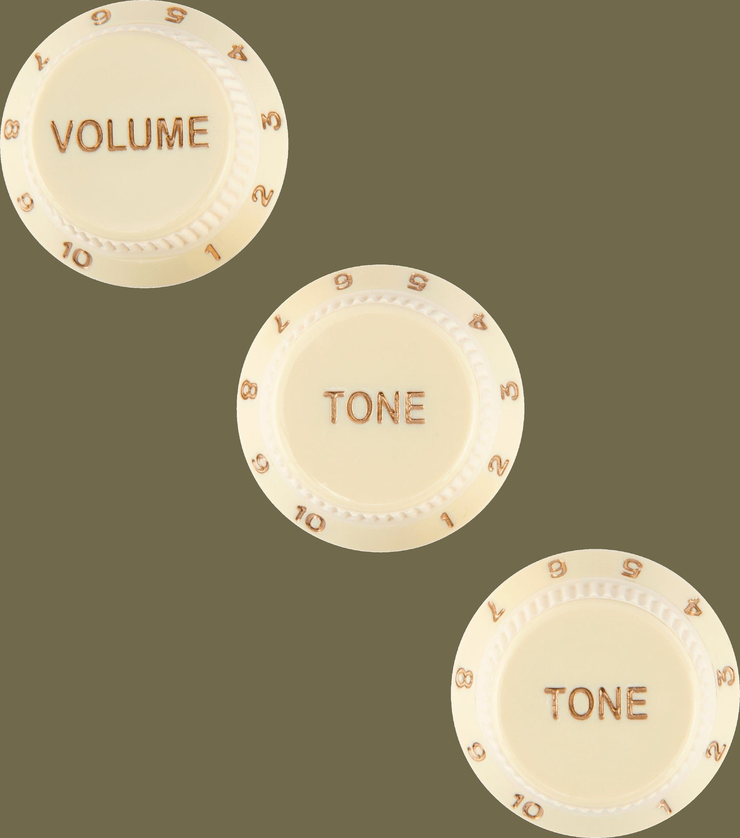 Stratocaster Soft Touch Knob Set