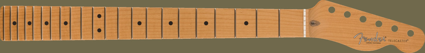 American Pro II Tele Neck, 22 Narrow Tall Frets, 9.5", Roasted Maple