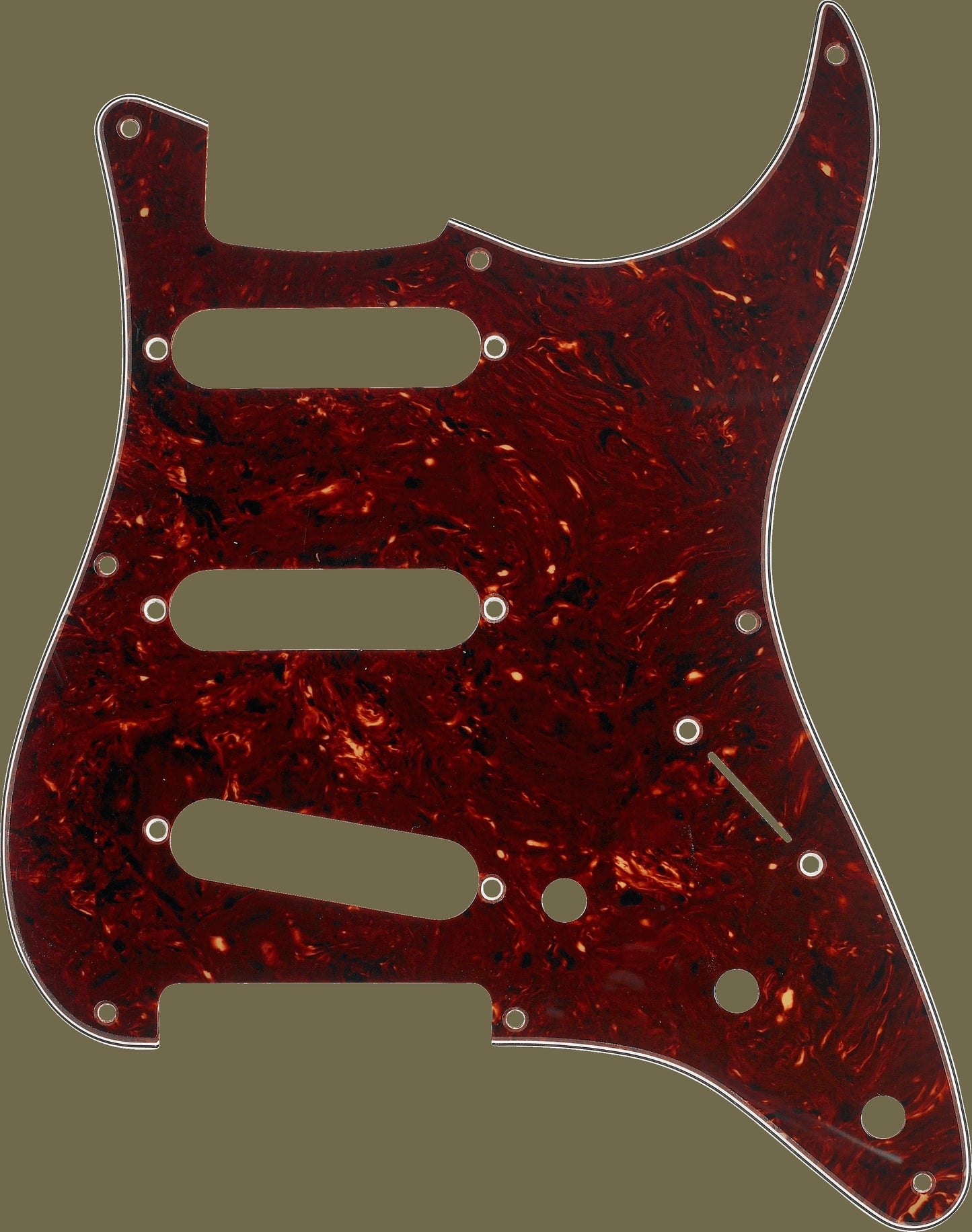 8-Hole '50s Vintage-Style Stratocaster S/S/S Pickguards