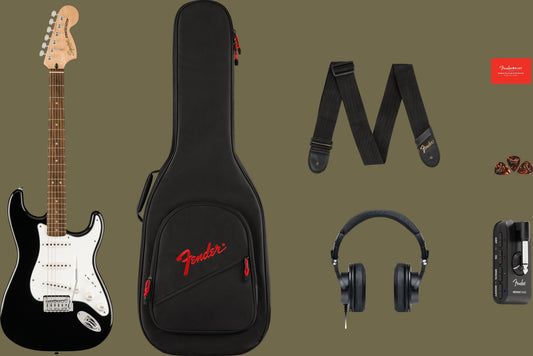 Affinity Series® Stratocaster® MustangTM Micro Pack