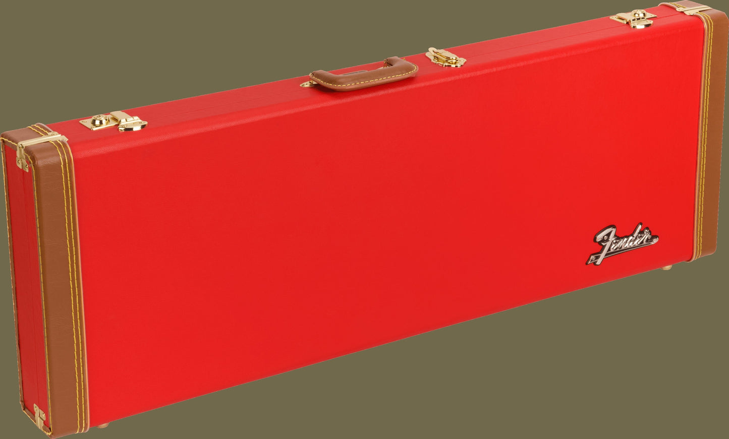 Classic Series Wood Case - Strat®/Tele®, Fiesta Red