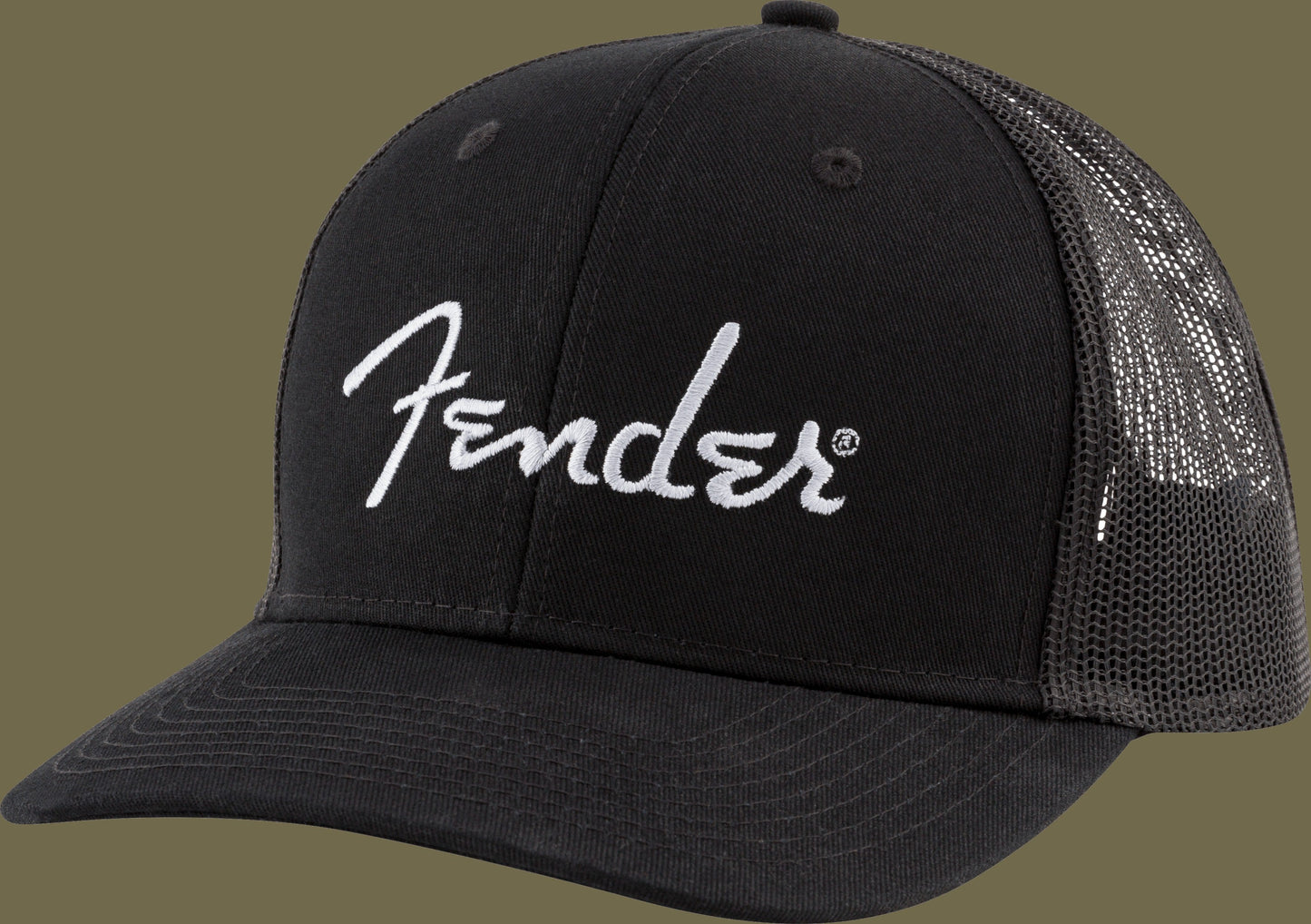 Fender® Silver Logo Snapback Hat