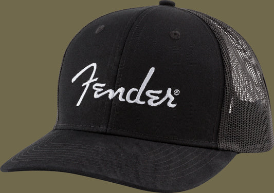 Fender® Silver Logo Snapback Hat